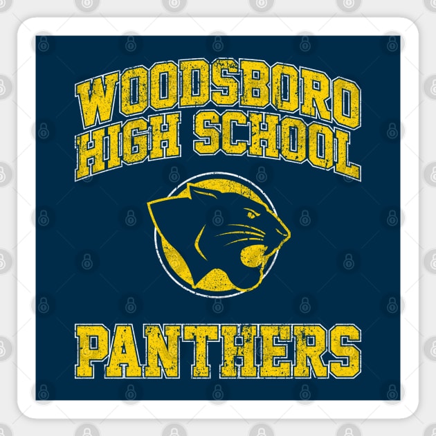 Woodsboro High School Panthers Sticker by huckblade